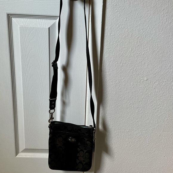 Coach Bags Coach Signature Crossbody Bag Black Poshmark